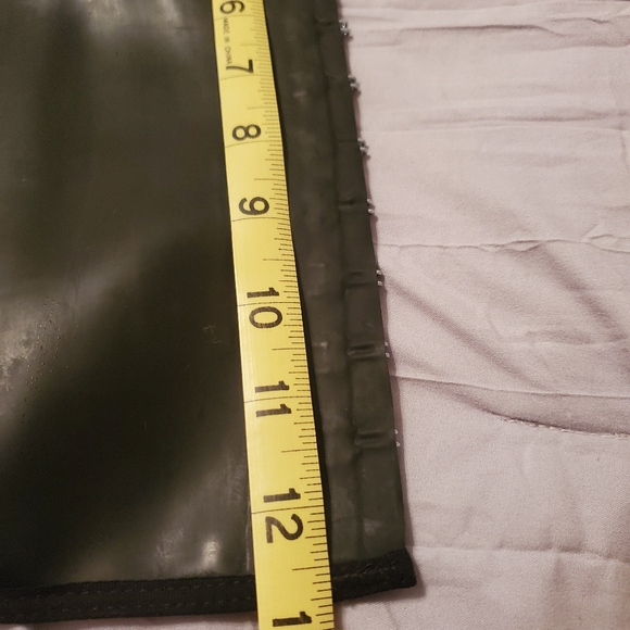 Ann Cherry Black Waist Cincher size 40 XXL - Picture 7 of 9